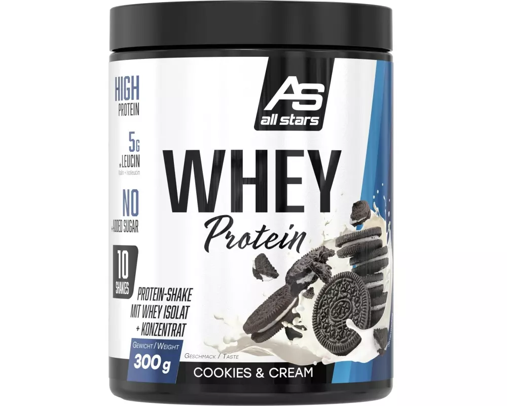All Stars Whey Protein 100% Cookies & Cream, 300 g
