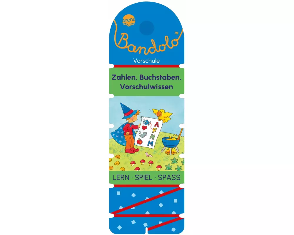 Bandolo. Zahlen, Buchstaben, Vorschulwissen