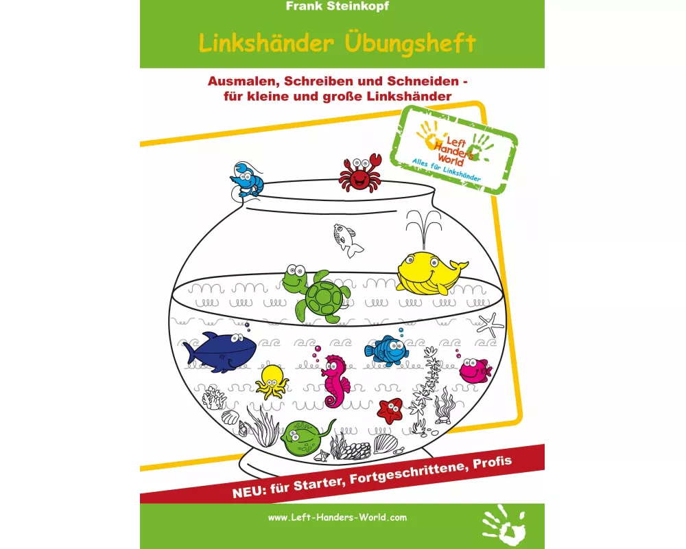 Linkshänder Übungsheft