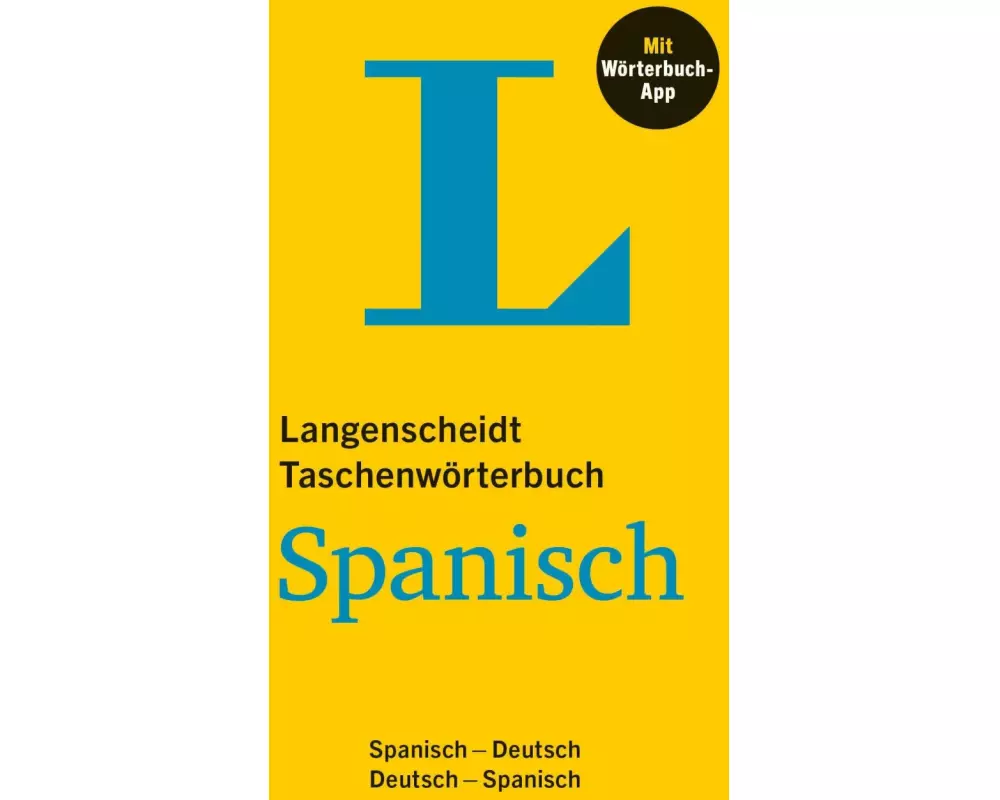 Langenscheidt Taschenwörterbuch Spanisch