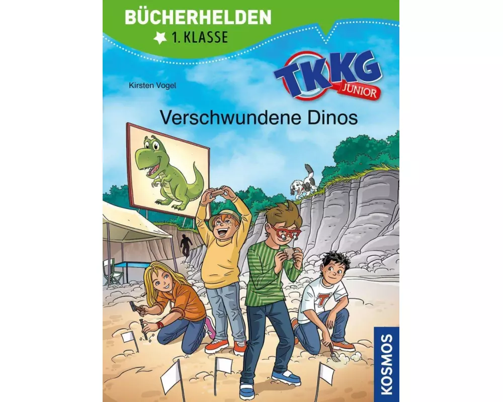 TKKG Junior, Bücherhelden 1. Klasse, Verschwundene Dinos