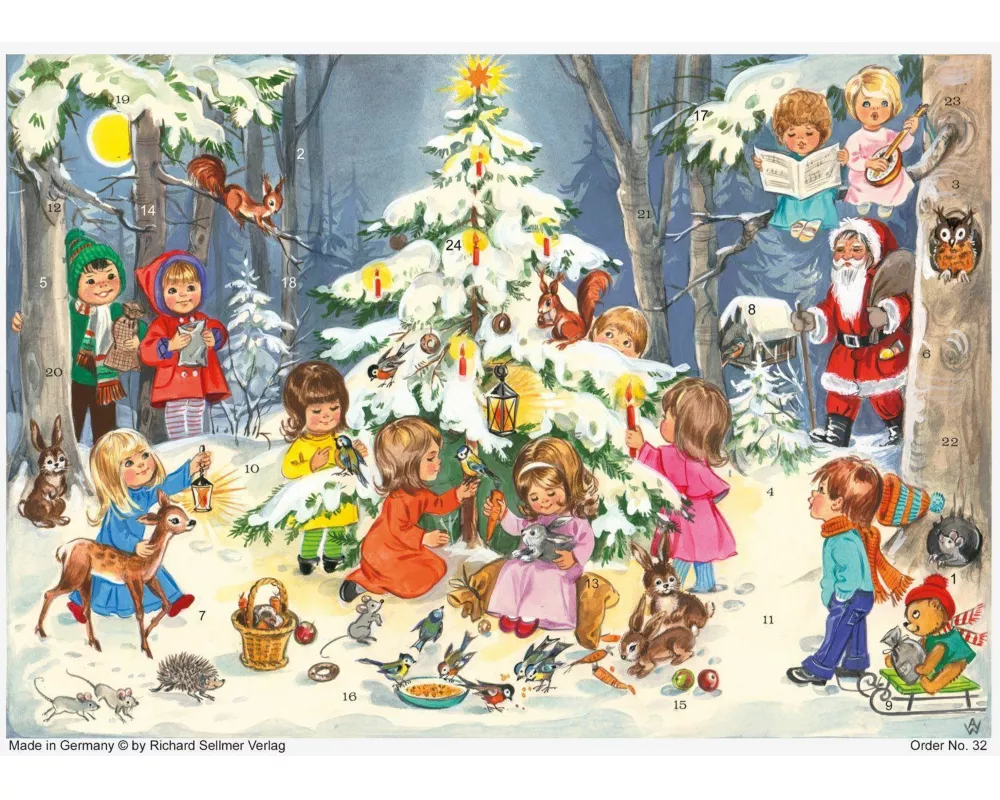 Adventskalender "Spiel und Spass am Weihnachtsbaum"