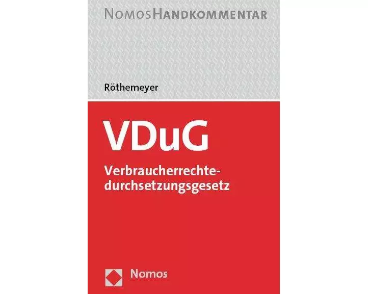 VDuG – Verbraucherrechtedurchsetzungsgesetz