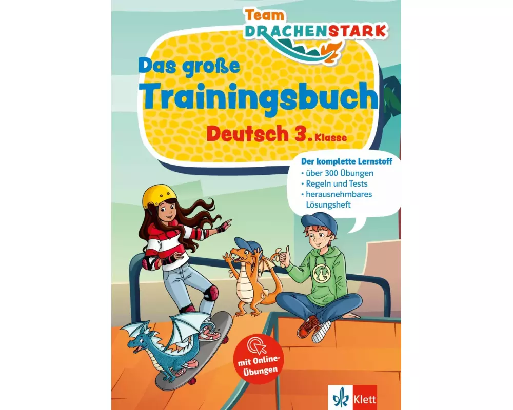 Klett Team Drachenstark: Das große Trainingsbuch Deutsch 3. Klasse