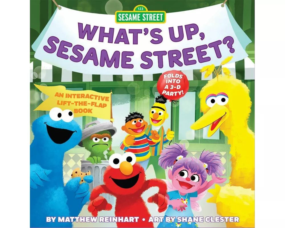 What’s Up, Sesame Street? (A Pop Magic Book)