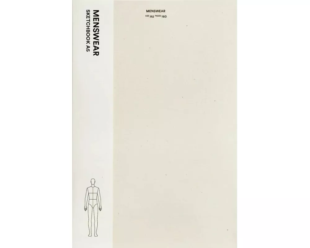 Fashionary Menswear Sketchbook A5