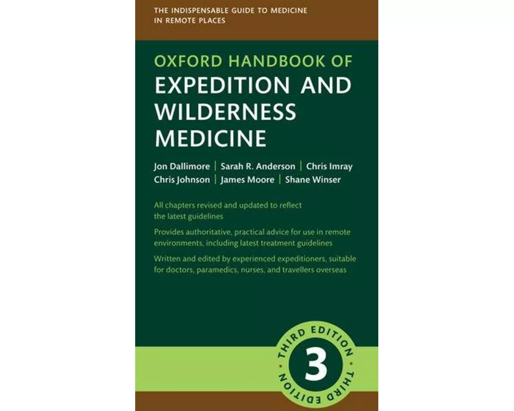 Oxford Handbook of Expedition and Wilderness Medicine