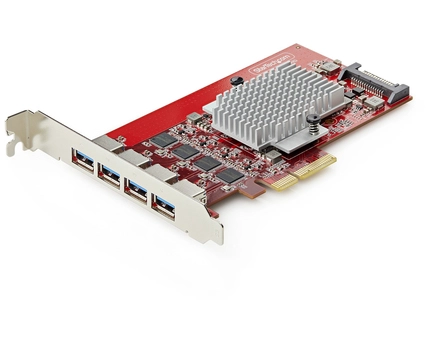 StarTech.com P10Q4A-USB-CARD interface cards/adapter Eingebaut USB 3.2 Gen 2 (3.1 Gen 2)