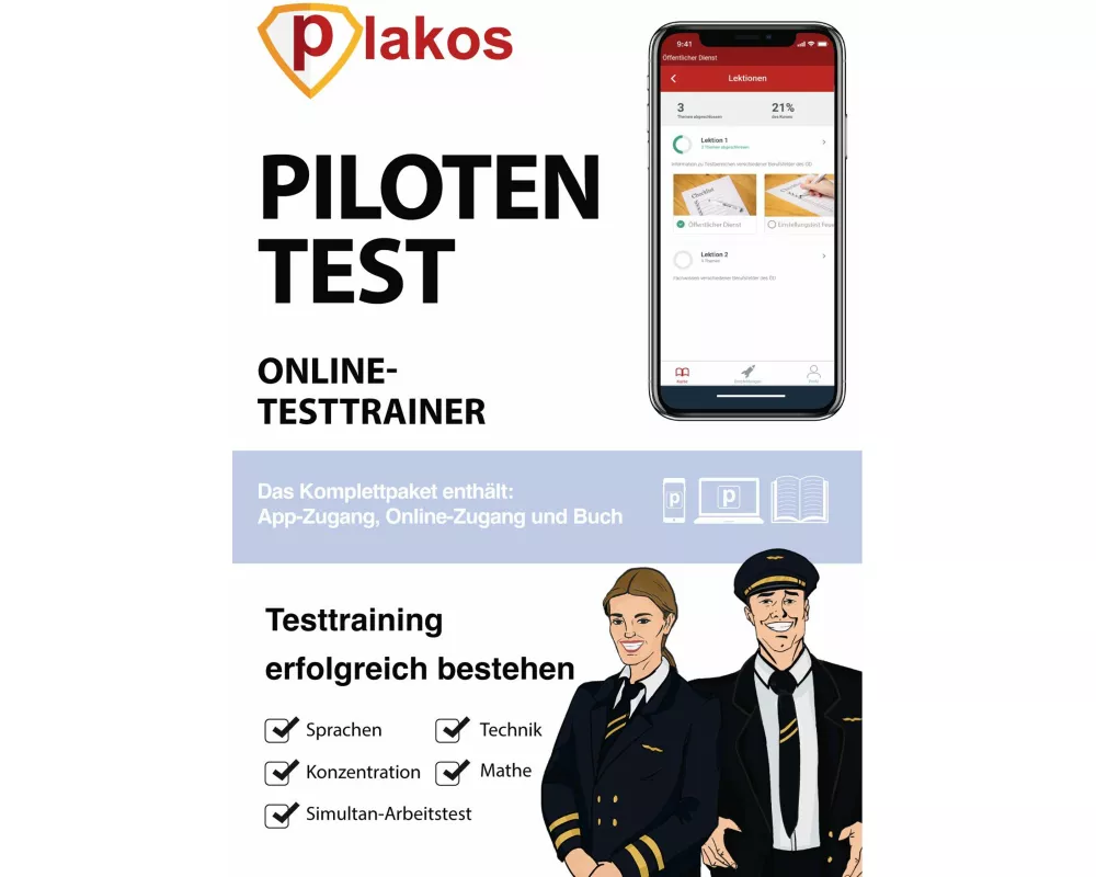 Pilotentest Testtraining Buch