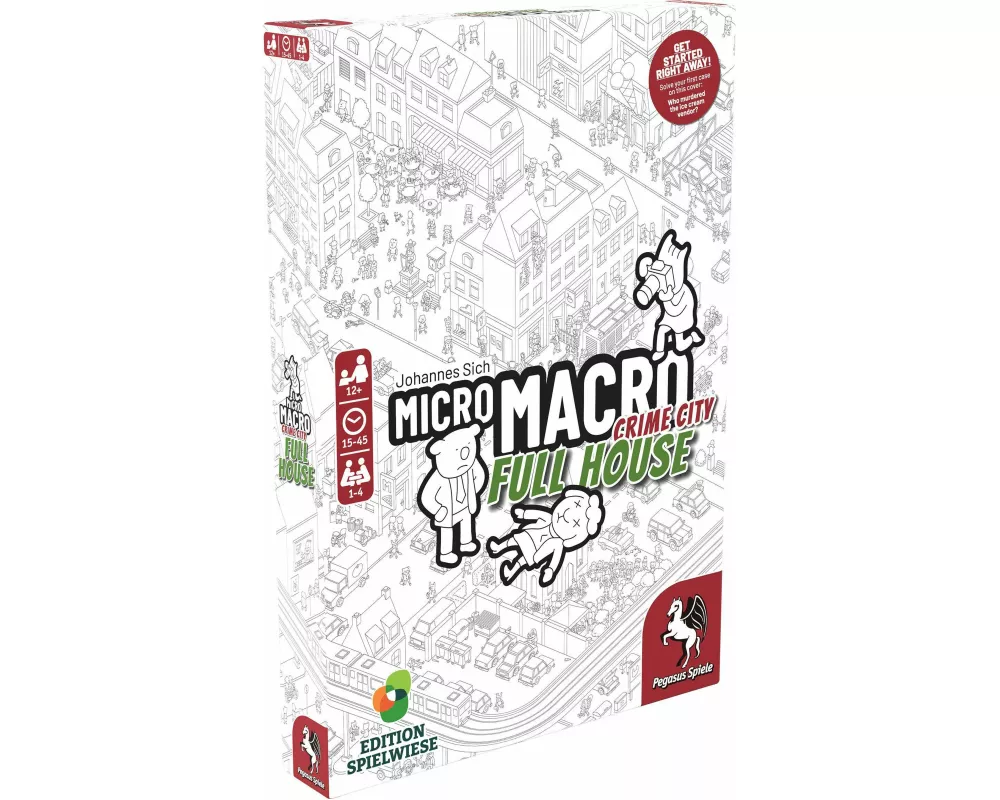 MicroMacro: Crime City 2 - Full House (Edition Spielwiese) (English Edition)