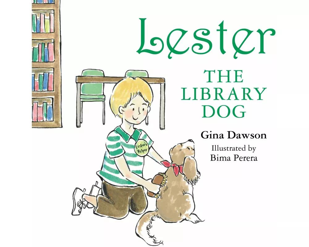 Lester the Library Dog