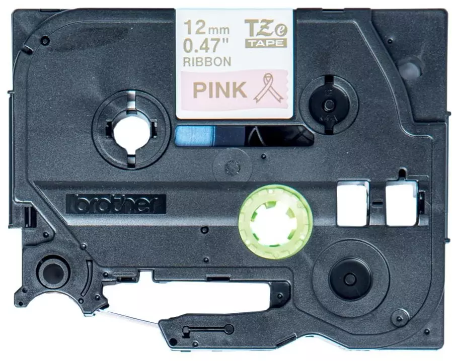 Brother Beschriftungsband TZe-RE34 Gold auf Pink