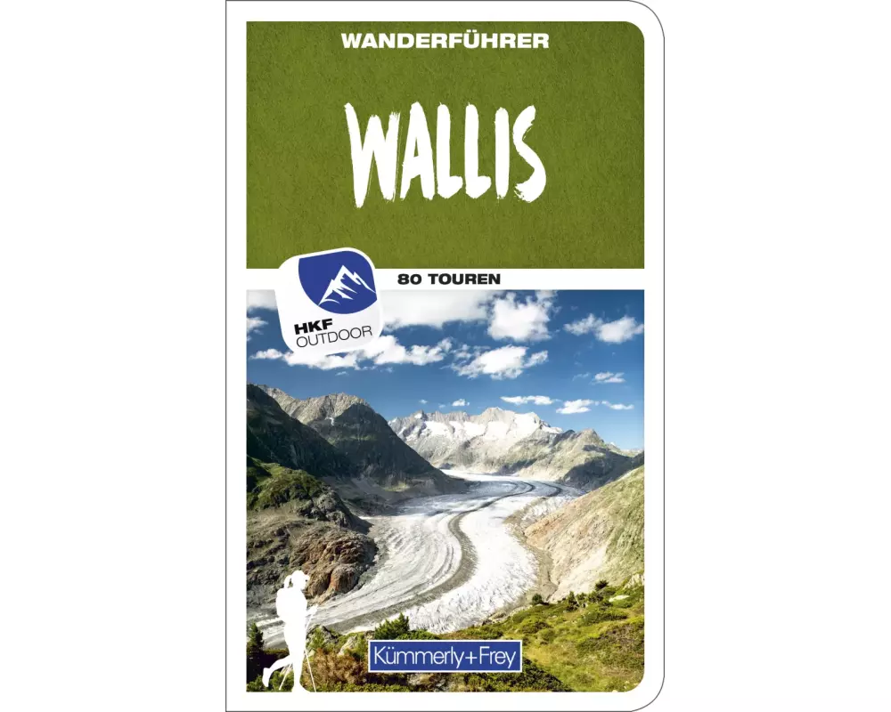 Kümmerly+Frey Wanderführer Wallis