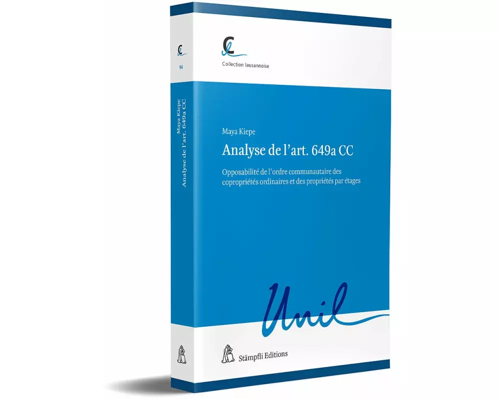 Analyse de l’art. 649a CC