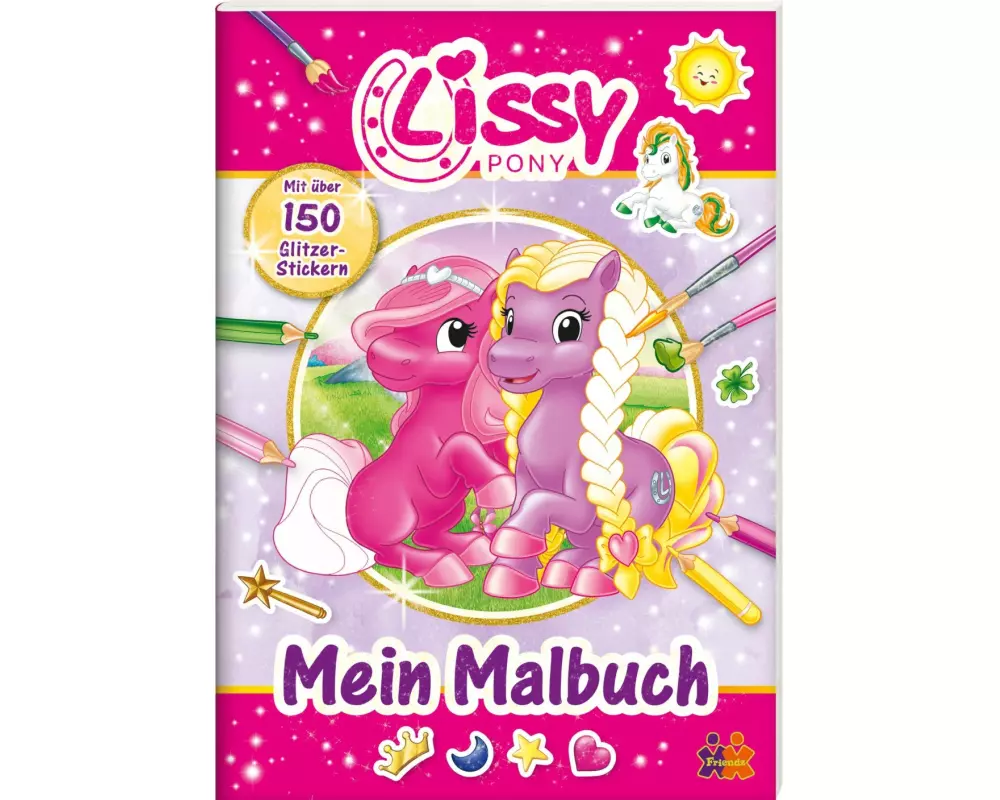 Lissy PONY. Mein Malbuch