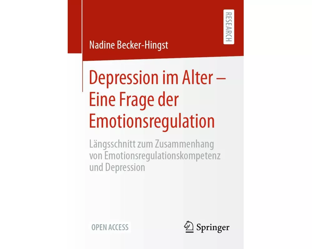 Depression im Alter - Eine Frage der Emotionsregulation