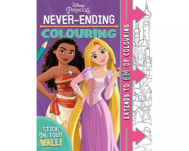 Disney Princess: Never-Ending Colouring