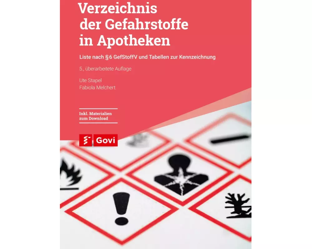 Verzeichnis der Gefahrstoffe in Apotheken