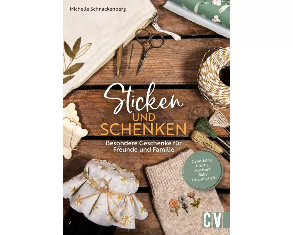 Sticken und schenken