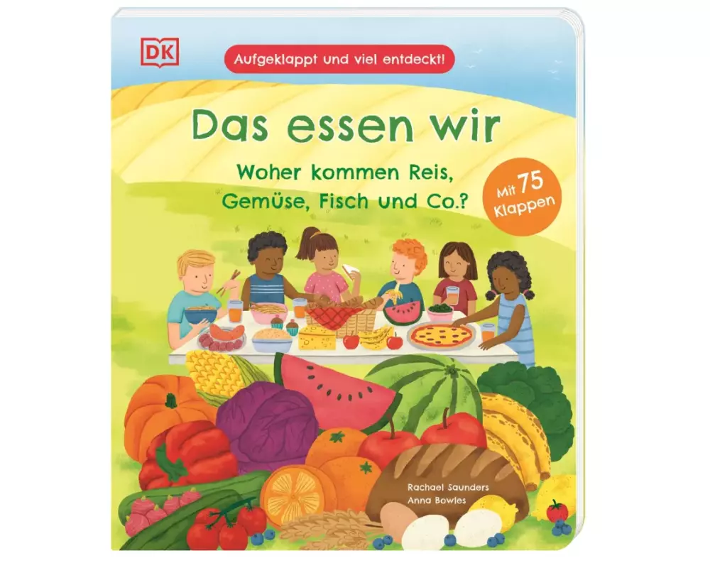 Aufgeklappt und viel entdeckt! Das essen wir