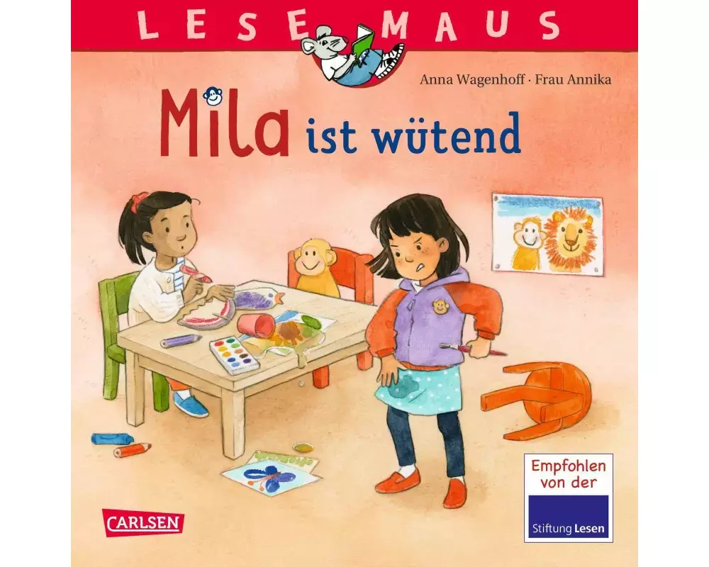 LESEMAUS 213: Mila ist wütend