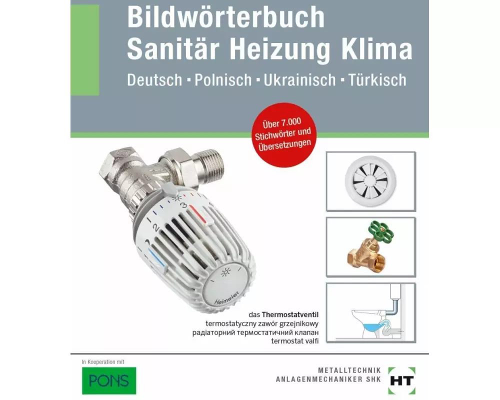 Bildwörterbuch Sanitär, Heizung, Klima