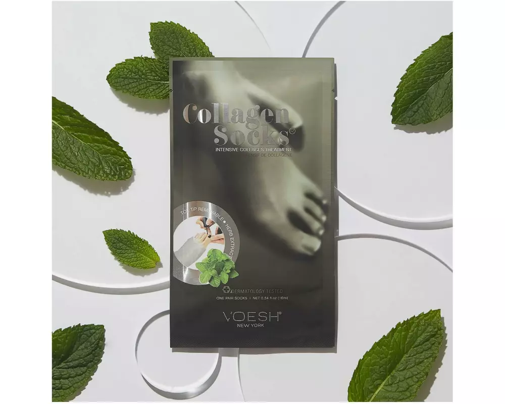 voesh new york Collagen Socks Peppermint 16 ml