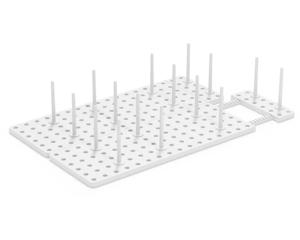 Umbra Abtropfgestell Peggy 2er Set, Weiss