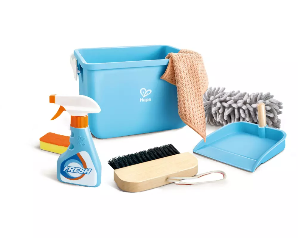 Hape Spielzeug-Putzset mit Eimer
