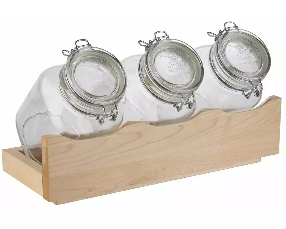 APS Buffetständer Good Morning 4-teiliges Set, Ahorn