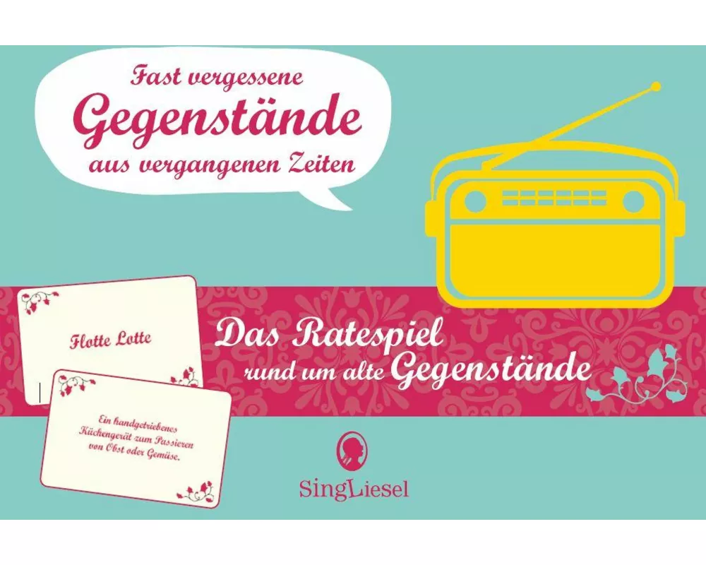 Fast vergessene Gegenstände. Das große Quiz-Spiel für Senioren. Auch mit Demenz. Das Spiel für Senioren rund um Gegenstände von früher