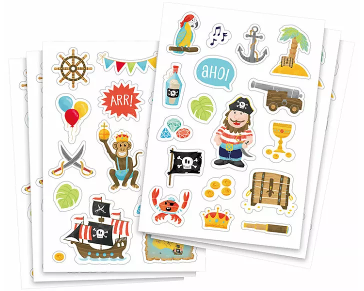 Sticker-Set Pirat