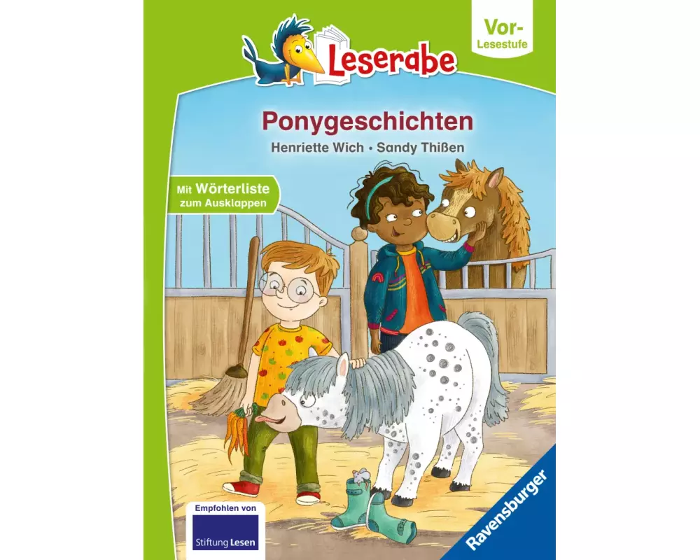Leserabe Vor-Lesestufe - Ponygeschichten