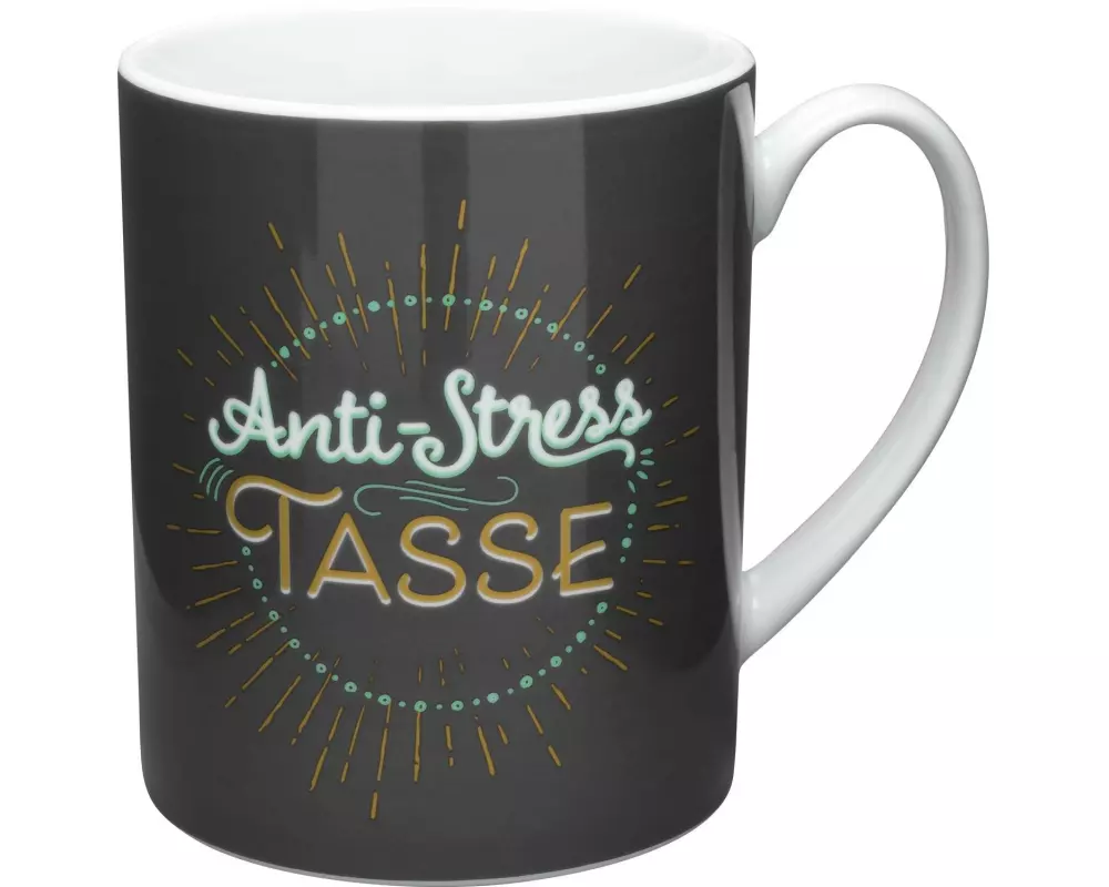 Sheepworld Universaltasse Anti-Stress XL 600 ml , 1 Stück, Schwarz
