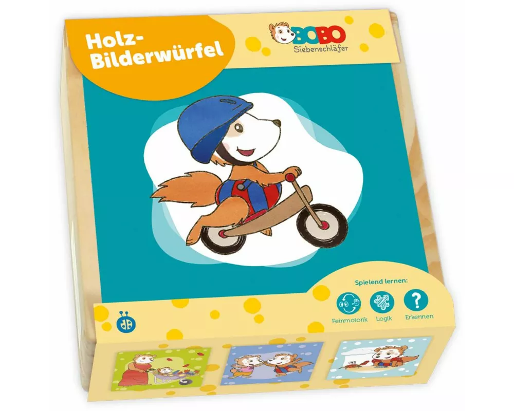 Trötsch Bobo Siebenschläfer Bilderwürfel Puzzle
