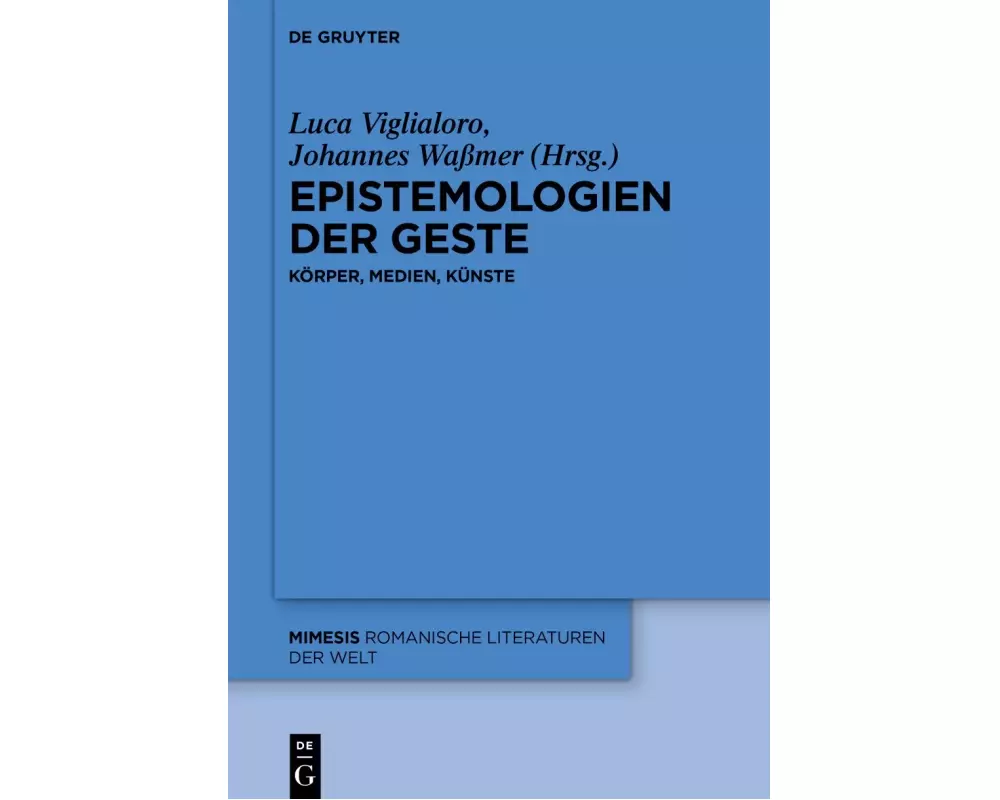 Epistemologien der Geste