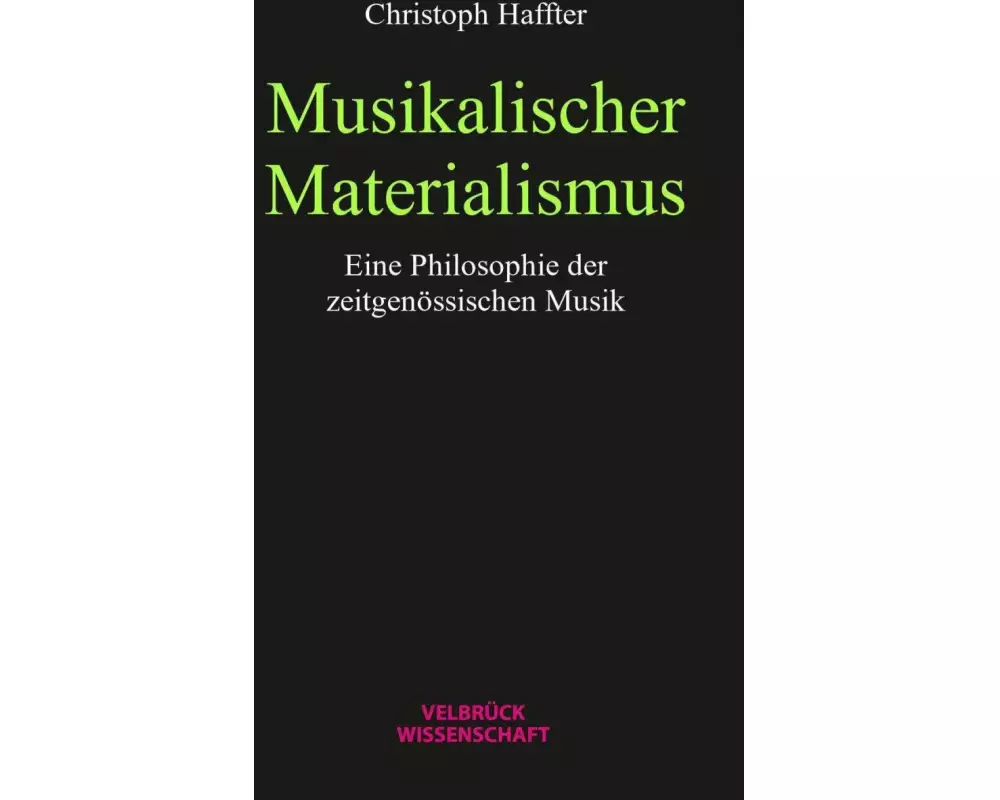 Musikalischer Materialismus