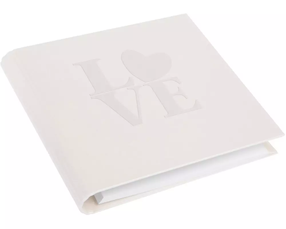 Goldbuch Foto-Gästebuch White Love 28 x 25.5 cm, 50 Seiten, Weiss