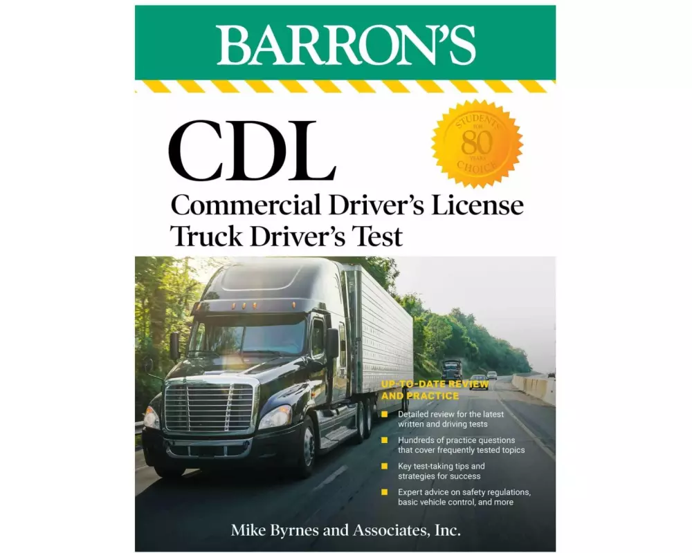 CDL: Commercial Driver's License Truck Driver's Test, Fifth Edition: Comprehensive Subject Review + Practice