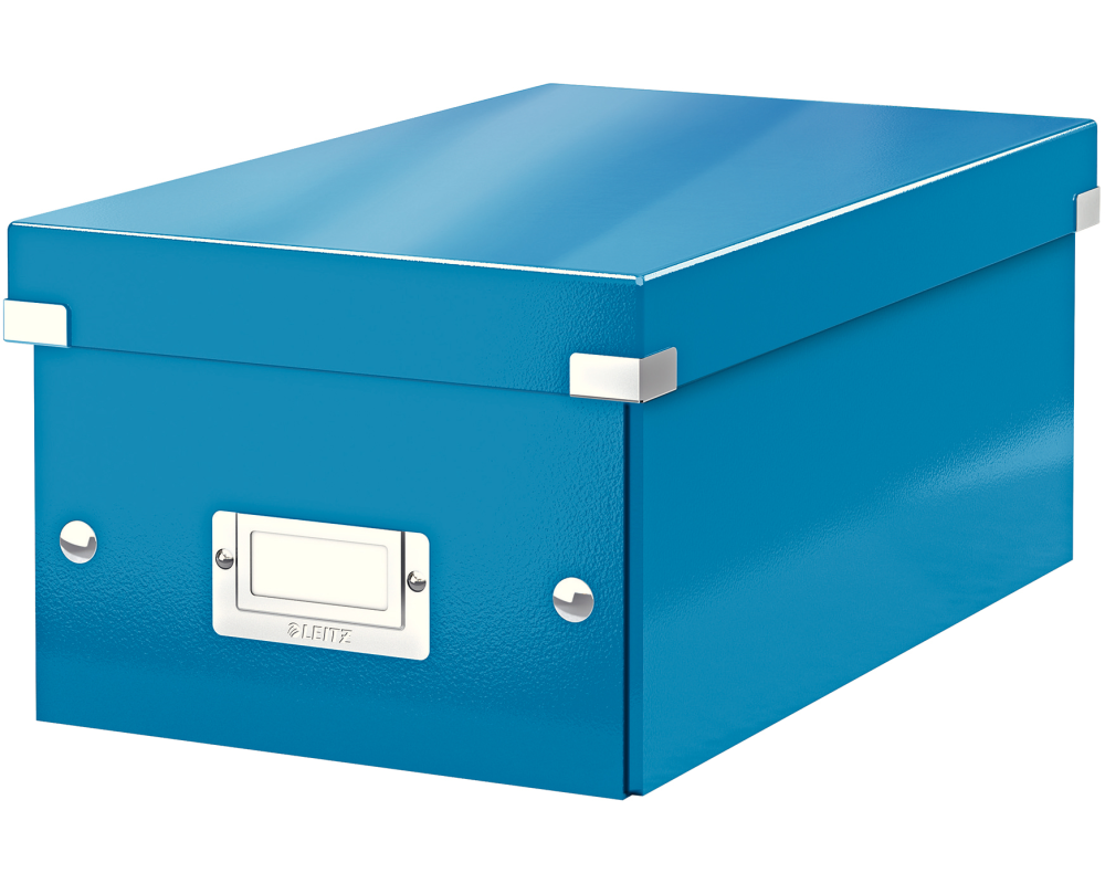 LEITZ Click&Store WOW DVD-Ablagebox 60420036 blau 206x147x352mm