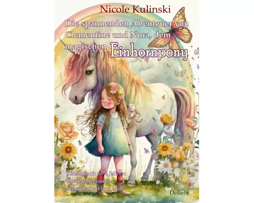 Die spannenden Abenteuer von Clementine und Nora, dem magischen Einhornpony - Kinderbuch ab 4 Jahren über Anderssein, Freundschaft und Mut