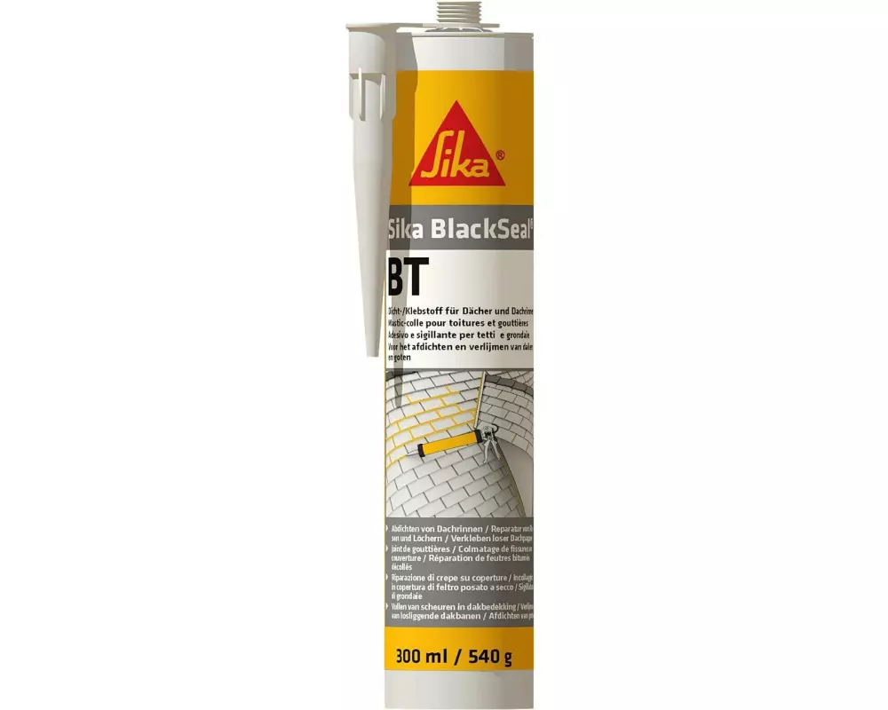 Sika BlackSeal-BT Butylkautschuk Bitumenbasis Schwarz 300 ml