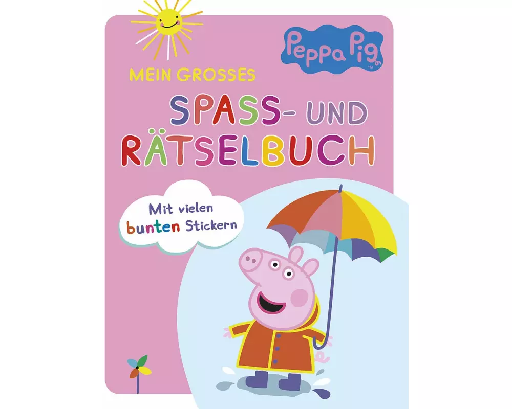 Peppa Pig • Mein großes Spaß- und Rätselbuch