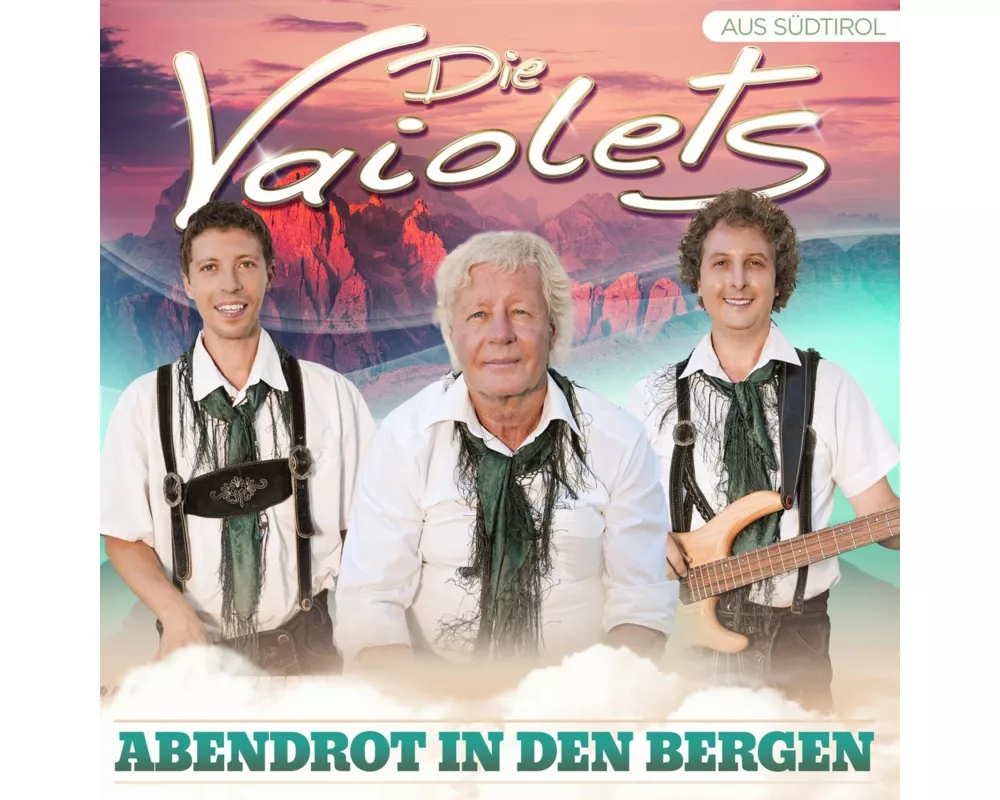 Abendrot in den Bergen