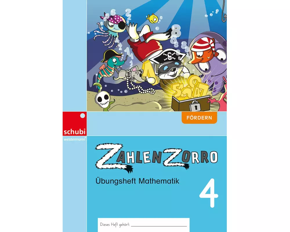 Zahlenzorro Übungsheft Mathematik