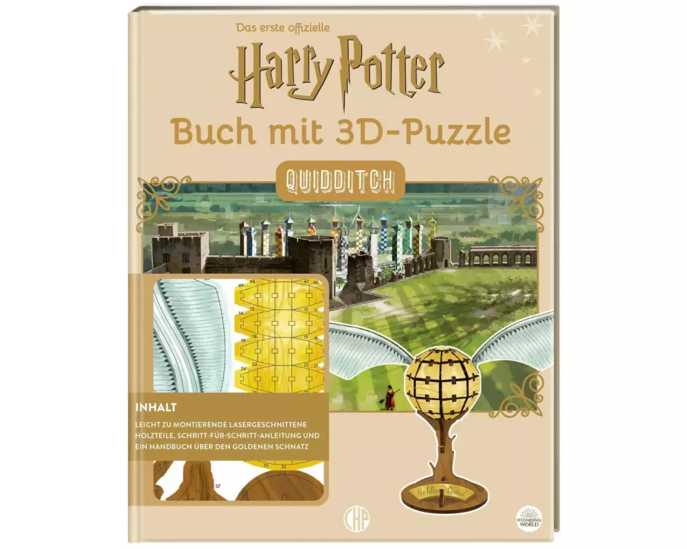 Harry Potter - Quidditch - Das offizielle Buch mit 3D-Puzzle Fan-Art