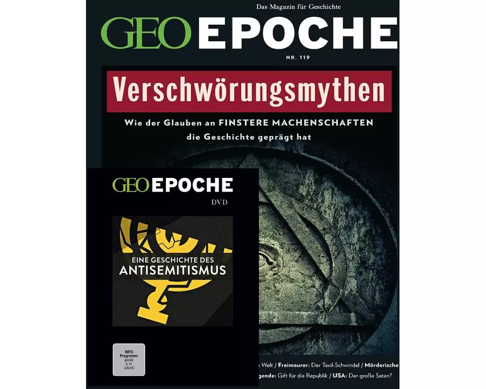 GEO Epoche mit DVD 119/2023 - Verschwörungsmythen