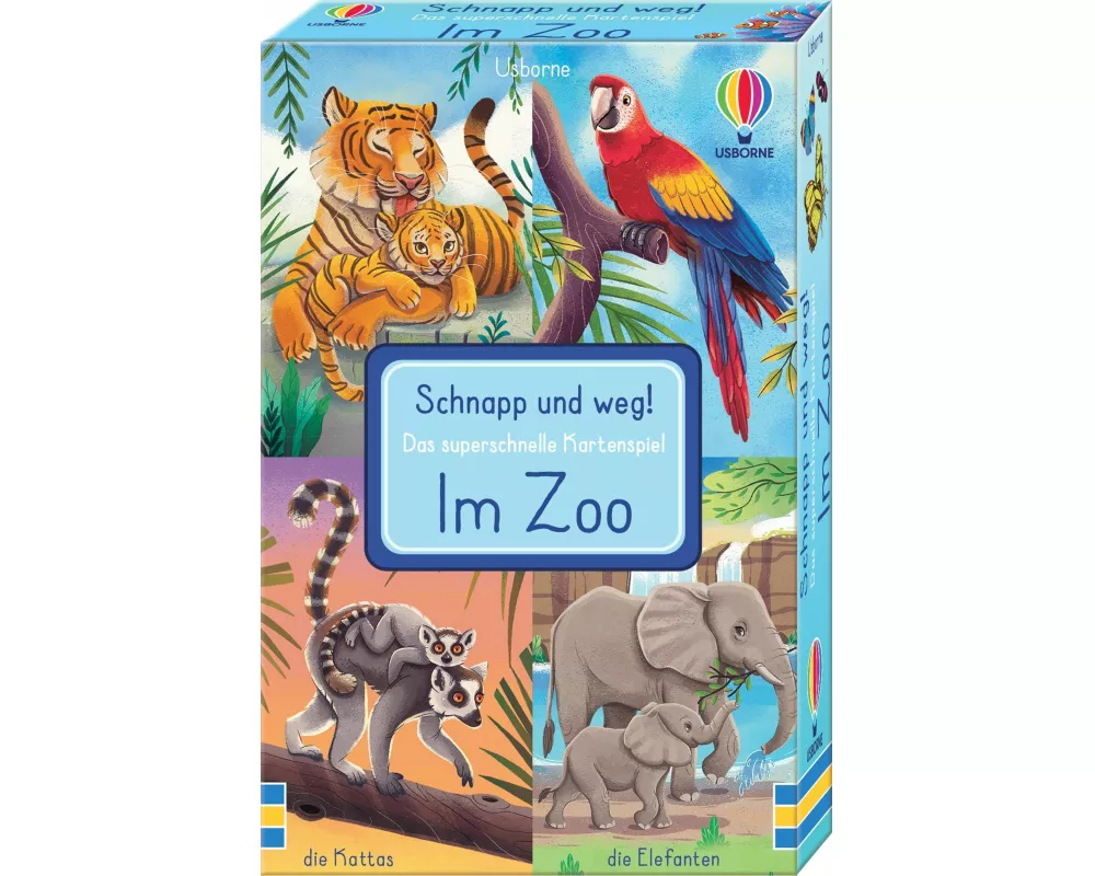Schnapp und weg! Das superschnelle Kartenspiel: Im Zoo
