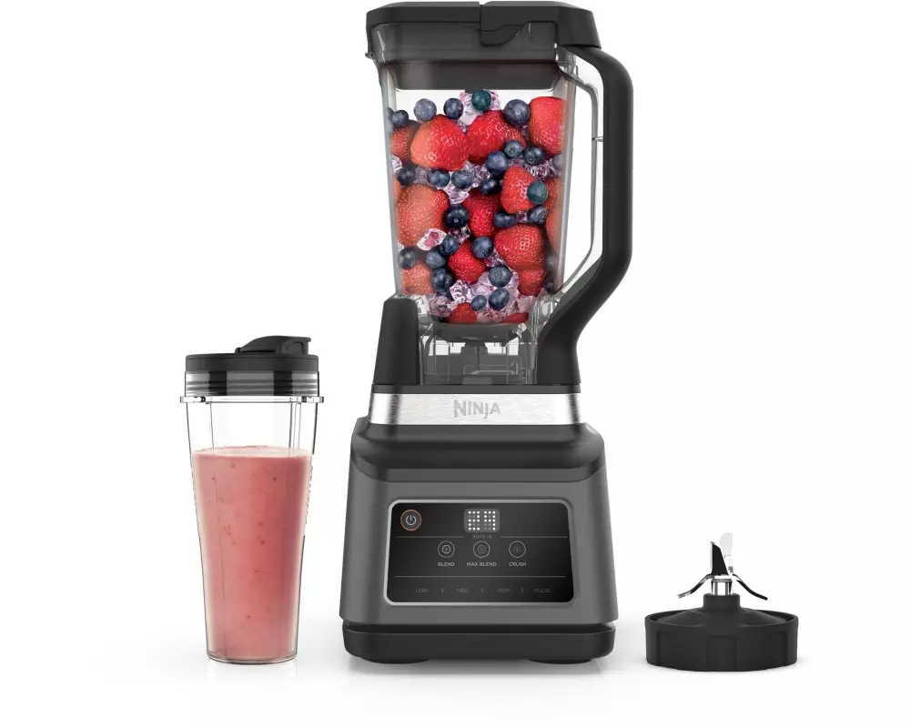 Ninja Standmixer 2-in-1 mit Auto-iQ Schwarz