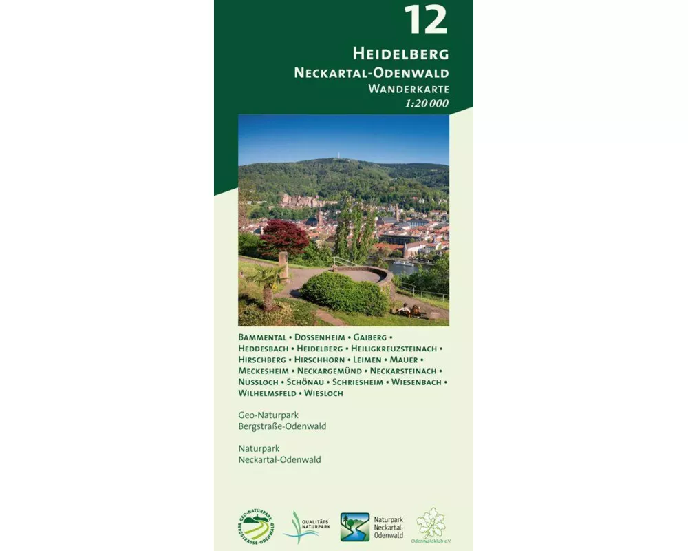 Blatt 12, Heidelberg - Neckartal-Odenwald